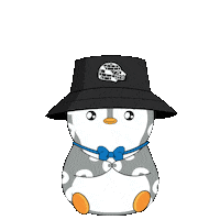 Penguin Reduce Sticker by Pudgy Penguins