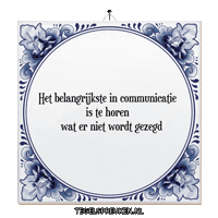 Spreuk Reflectie Sticker by Tegelspreuken.nl