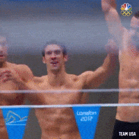 Gold Medal Swimming GIF by Team USA