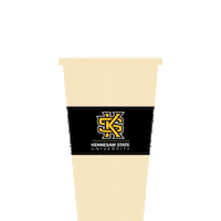 Coffee Fall Sticker by Kennesaw State University