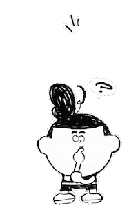 Confused Mystery Sticker