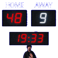 9 Away Sticker