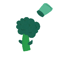 flipitplantfwd plantbased spice broccoli flipit Sticker