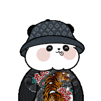 Looking Good Sticker by Kanpai Pandas
