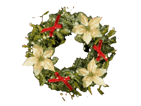 Natal Garland Sticker