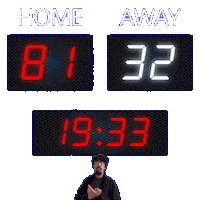32 Away Sticker