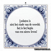 Nieuw Begin GIF by Tegelspreuken.nl