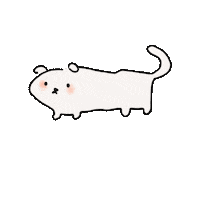 PeachyBbyy cute dog kawaii surprise Sticker