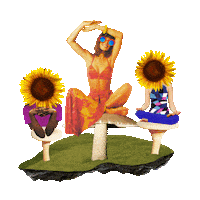 Hippie Mushrooms Sticker by Shambhala Music Festival