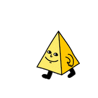 Pyramid Sticker by OMYMAISON