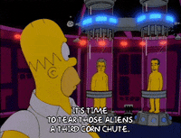 homer simpson halloween GIF