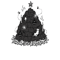 Christmas Tree Sticker by Panikschlaufe
