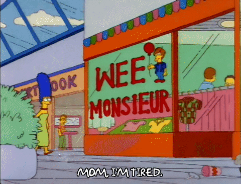 Season 3 Walking GIF by The Simpsons