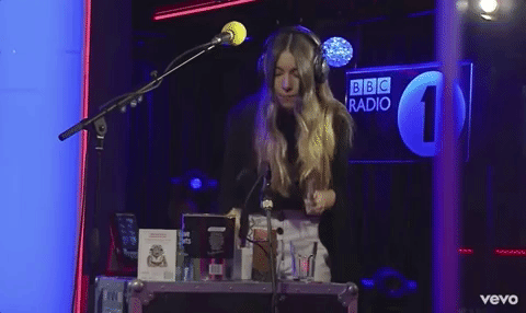 danielle live lounge GIF by BBC Radio 1