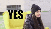 Igen Yes GIF by Pécsi Egyetemisták Magazinja
