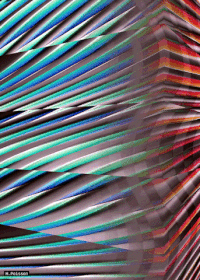 geometric GIF by Michel Poisson