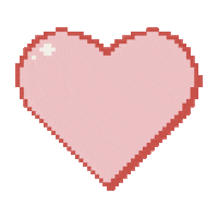 PalmPhone heart pixel hearts valentines Sticker