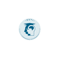 EUTISALUD at euti acompañante terapeutico euti at posta Sticker