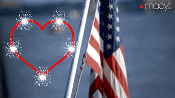Independence Day Love GIF by Macy's