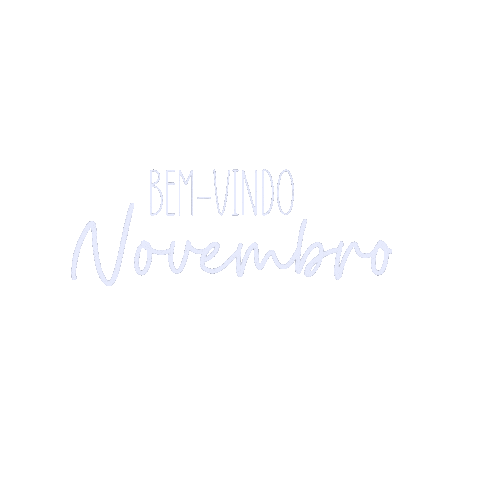 Minimalist Novembro Sticker