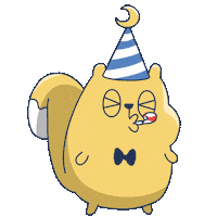 Birthday Bedtime Sticker by BadTimeStories