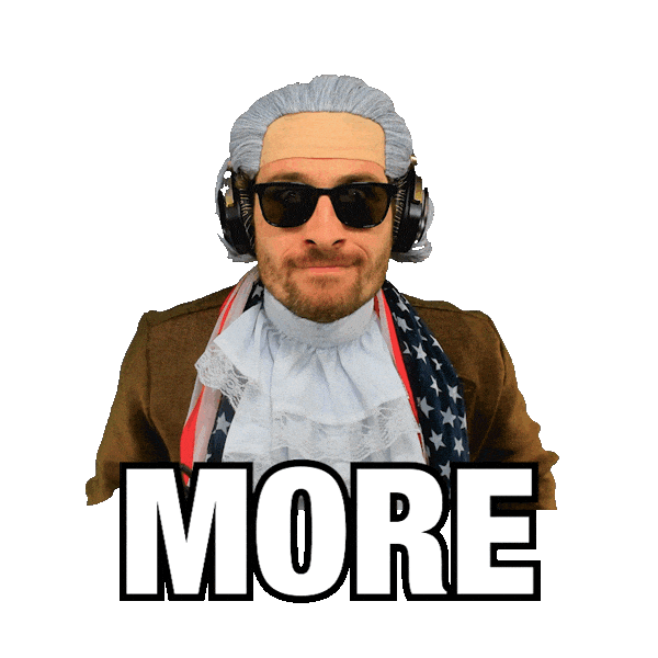 Give Me More Not Enough Sticker