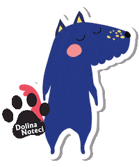 Dog Love Sticker by Dolina Noteci
