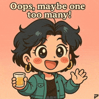 One Too Many Oops GIF by Persona