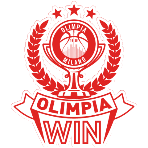 Olimpiamilano Sticker by Pallacanestro Olimpia Milano