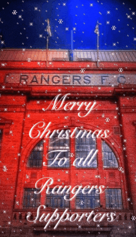 Gregreid1979 giphygifmaker giphygifmakermobile merry christmas rangers fc GIF