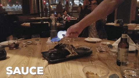 hot stuff fire GIF by A Magical Mess