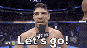 Lets Go Sport GIF by UFC