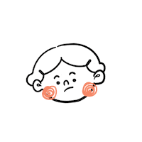 Character Whatever Sticker by Koleksi Kreasita