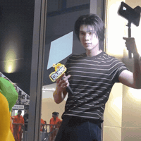 Mascot Kiss GIF
