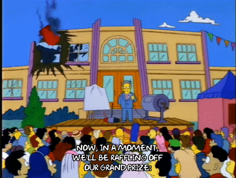 homer simpson explosion GIF