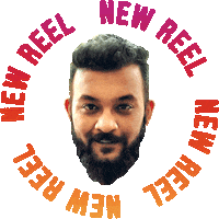 Bhukkad Sticker by BORN ON INSTAGRAM