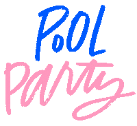 Party Summer Sticker