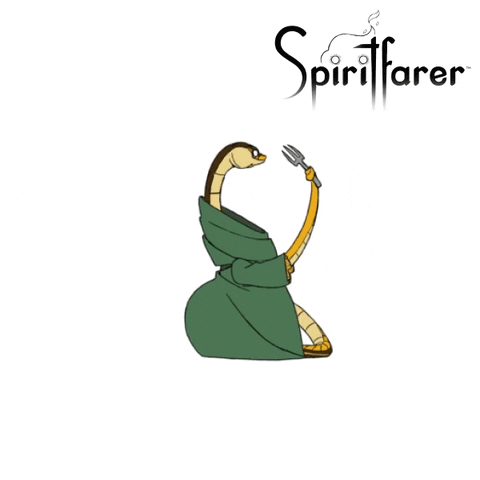 thunderlotusgames giphyupload snake spiritfarer GIF