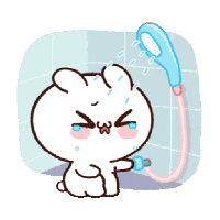 Cry Shower Sticker