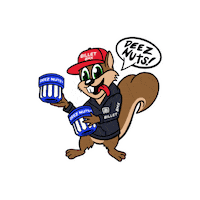 Happy Deez Nuts Sticker by BILLET BMX