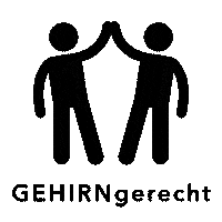 Gehirngerecht Sticker by Plath & Partner