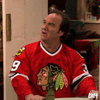 Chicago Blackhawks Smile GIF by Laff