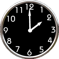 Fall Back Daylight Saving Time Sticker