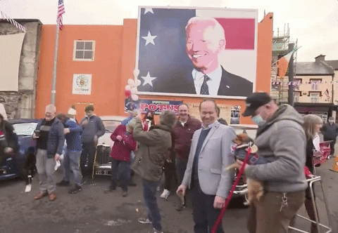 Joe Biden Ireland GIF by GIPHY News