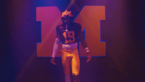 Go Blue Michigan Football GIF by Michigan Athletics