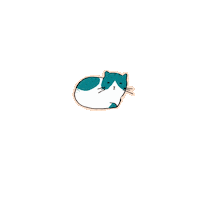 Art Cat Sticker