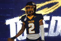 First Down Mic Drop GIF by Toledo Rockets