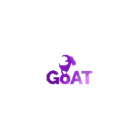 goat-factory purple goat capra goatfactory Sticker