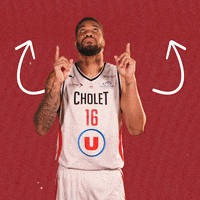 Swipe Up En Haut GIF by Cholet Basket
