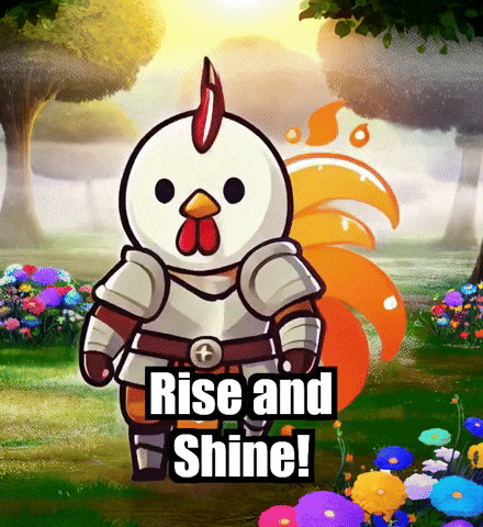 Rise And Shine Sunrise GIF by Zorooster